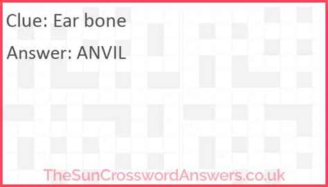 time long past crossword clue|ear bone crossword clue.